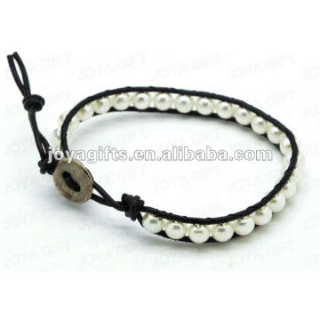 Emballage d&#39;amitié Bracelets avec perles de perles d&#39;eau douce